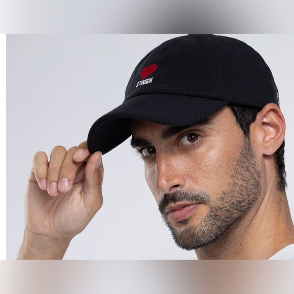 Stiksen  Uniform Heart Cap - Black. New no tag - Picture 1 of 7